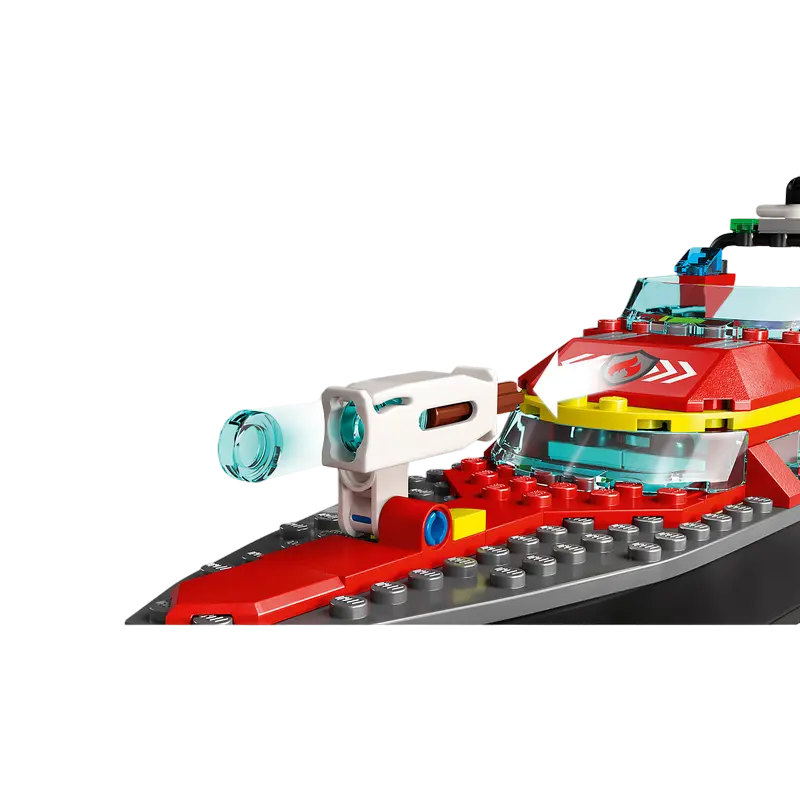Constructor LEGO Fire Rescue Boat Multicolor