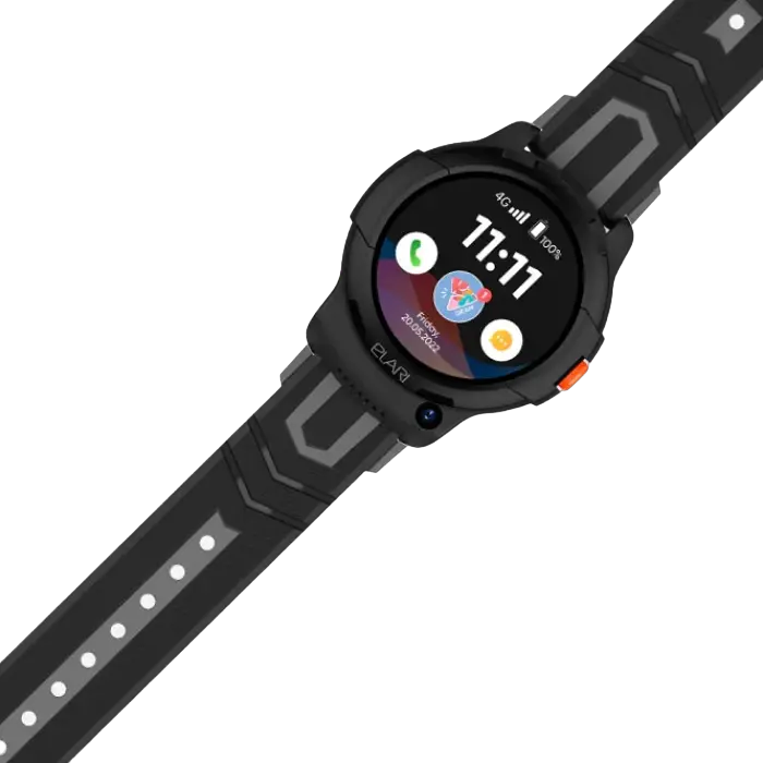 Детские часы Elari KidPhone 4G Wink Чёрный