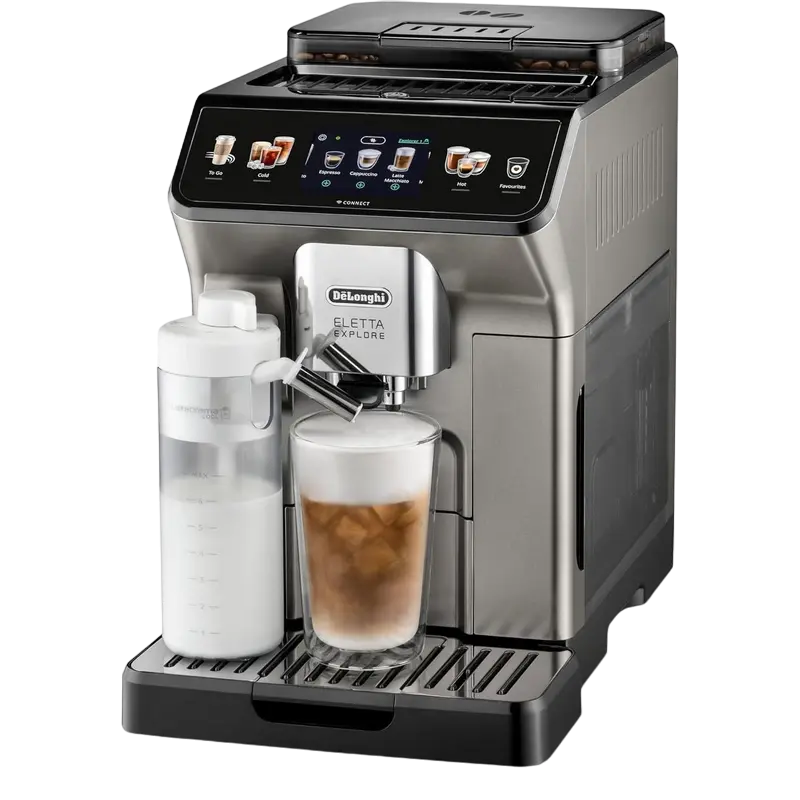 Кофемашина DeLonghi ECAM 450.86.T Серебристый