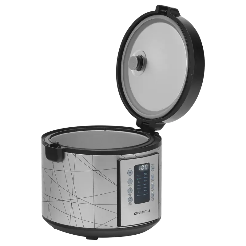 Мультиварка Polaris PMC 5020 Серебристо-Черный