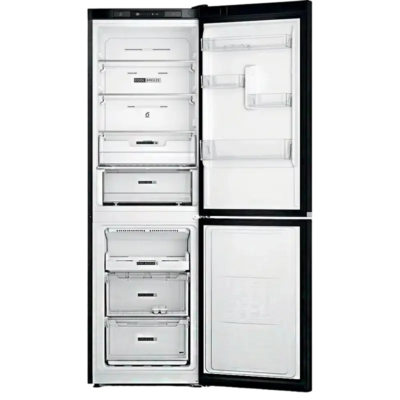 Холодильник Whirlpool W7X 82I K Чёрный