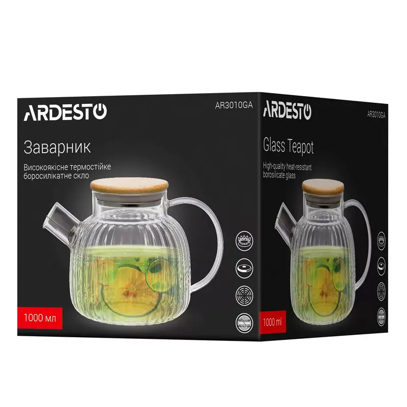Заварочный чайник Ardesto Iceberg Iceberg Прозрачный