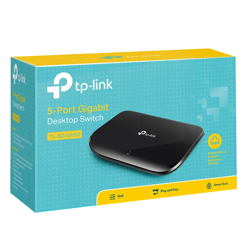 Сетевой коммутатор TP-LINK TL-SG1005D Черный