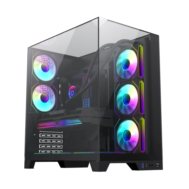 Компьютерный корпус Gamemax INFINITY PLUS BK Midi-Tower Черный