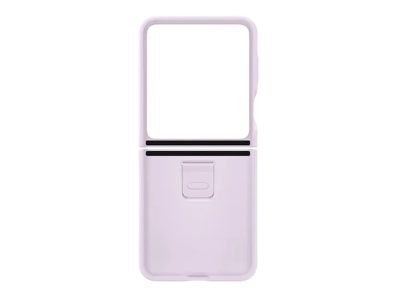 Husă Samsung Galaxy Z Flip 5 Silicone Case with Ring Lavanda