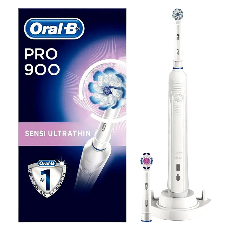 Электрическая зубная щетка Для взрослых Oral-B PRO 900 Sensitive Белый