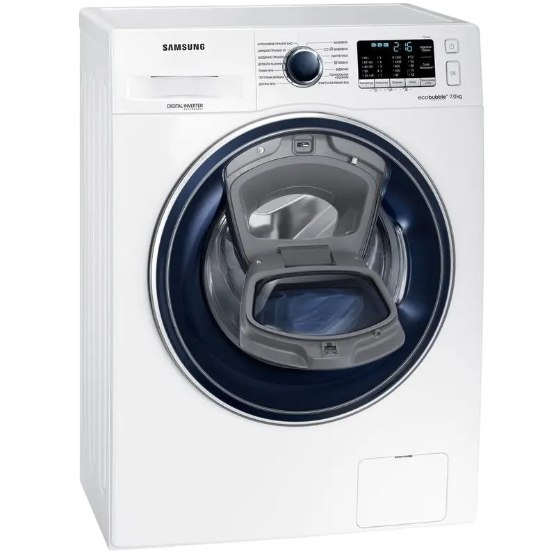 Стиральная машина Samsung WW70K52109WDUA Белый