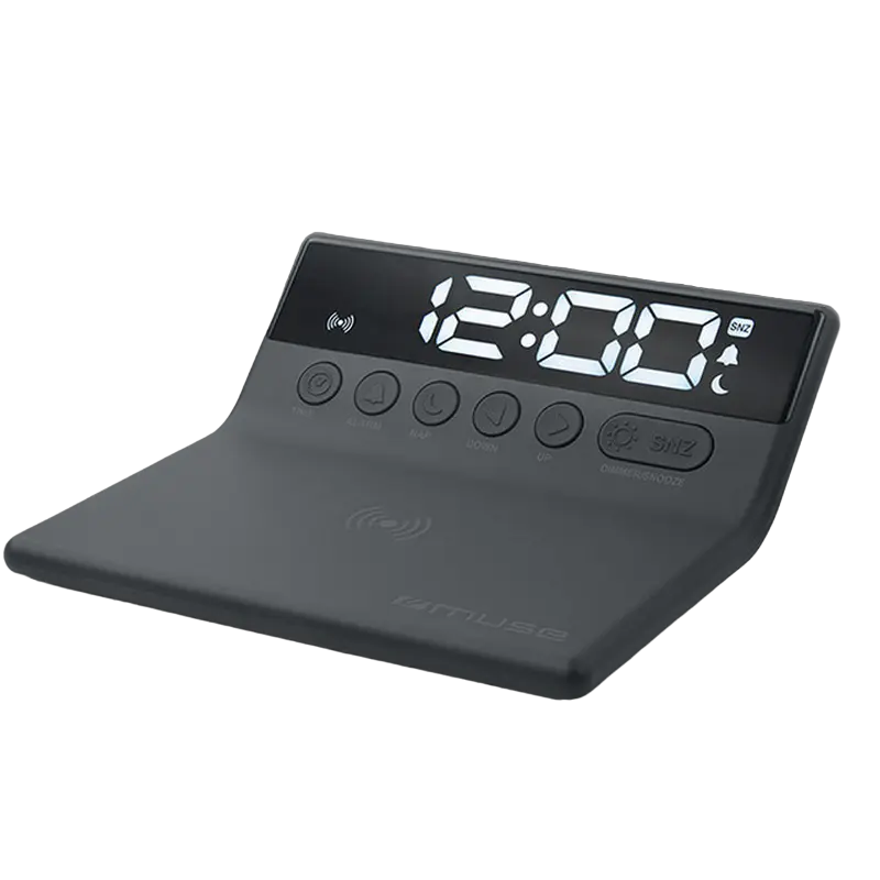 Беспроводная зарядка MUSE M-168 WI Черный