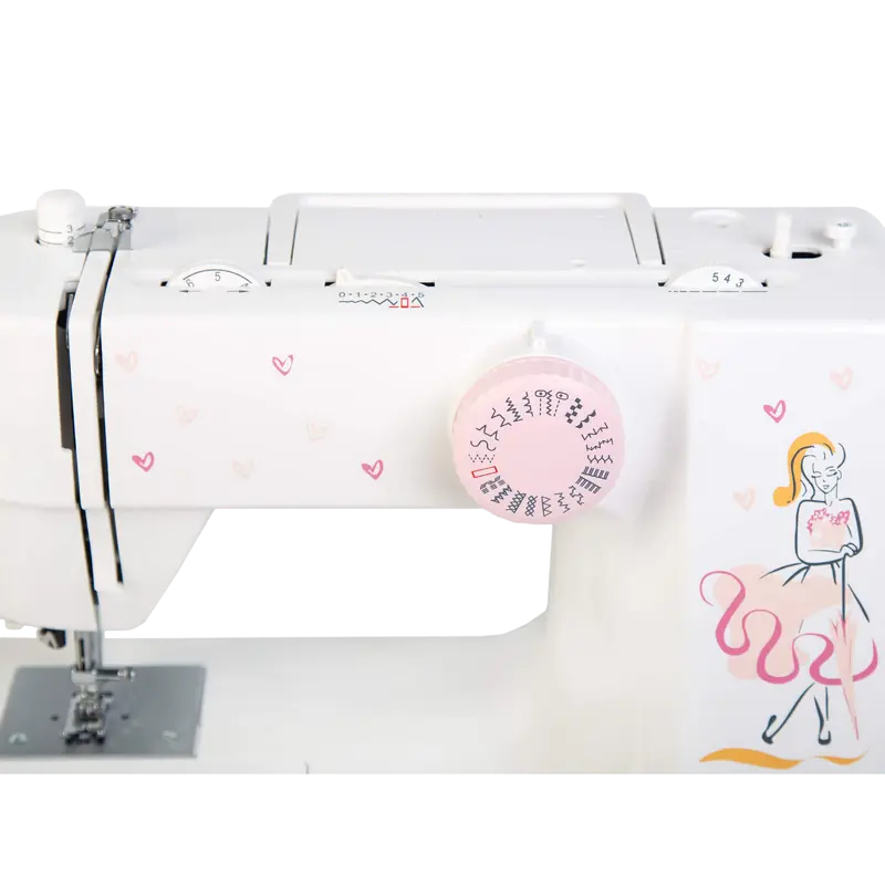 Швейная машина JAGUAR Maestro 35S Белый Розовый