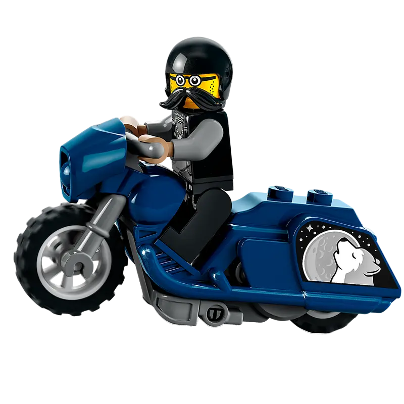 Конструктор LEGO Touring Stunt Bike Черный