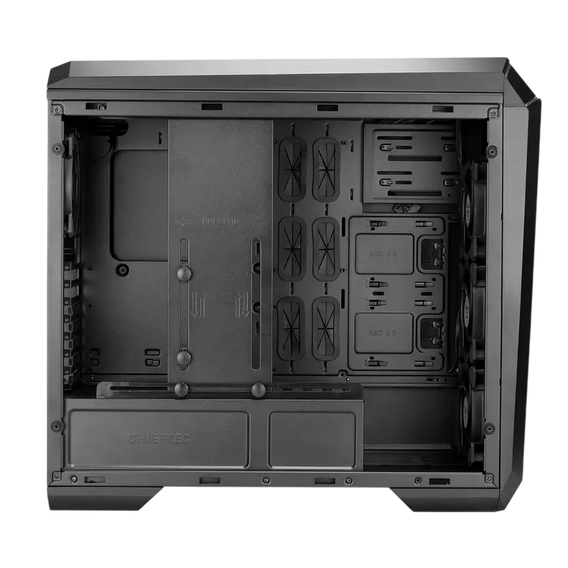 Компьютерный корпус Chieftec GP-02B-UC-OP Midi-Tower Черный