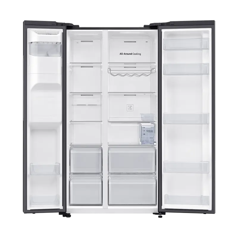 Холодильник Samsung RS64DG53R3B1UA Чёрный