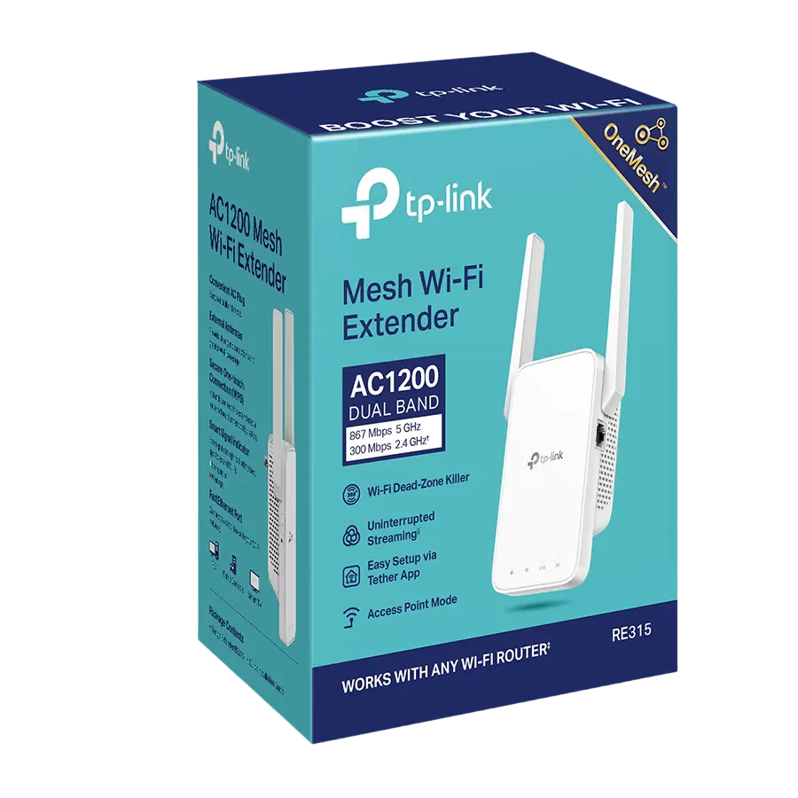 Усилитель Wi‑Fi сигнала TP-LINK RE315 Белый