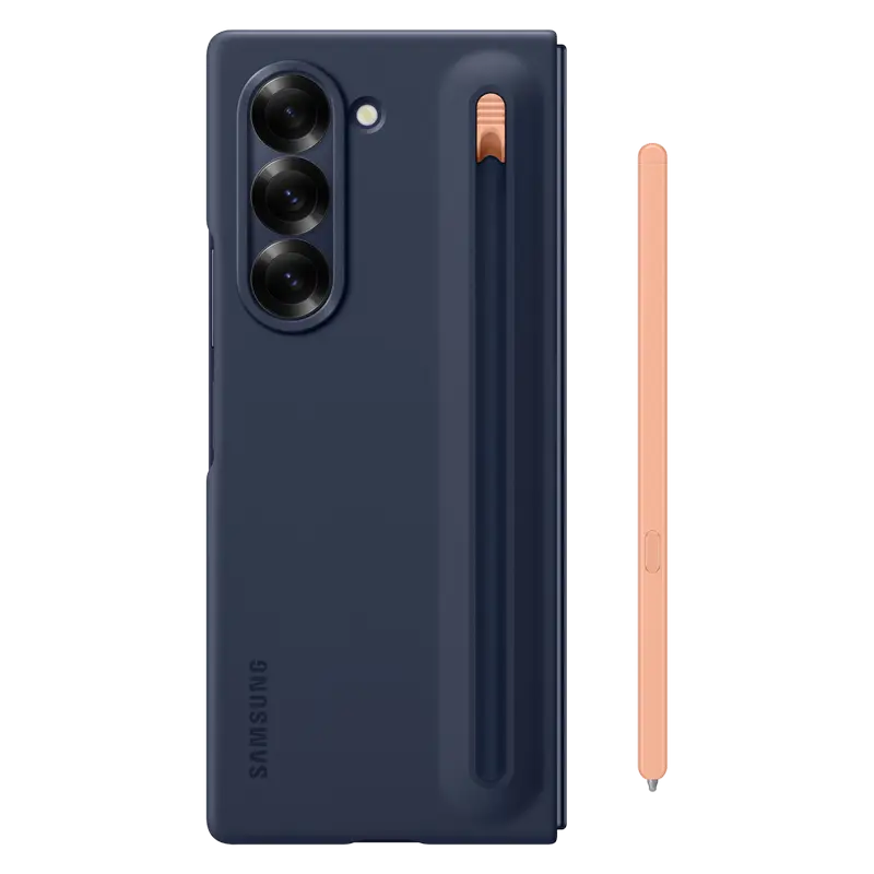 Husă Samsung S-pen Galaxy Fold 6 Slim Case S-pen Husă Bleumarin