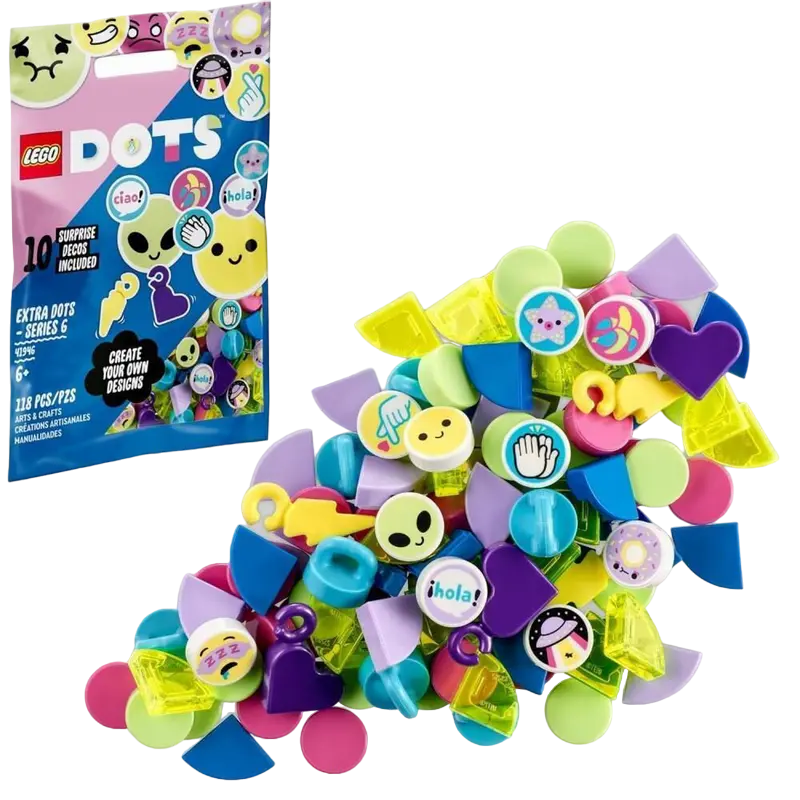Конструктор LEGO Extra DOTS – Series 6 Разноцветный