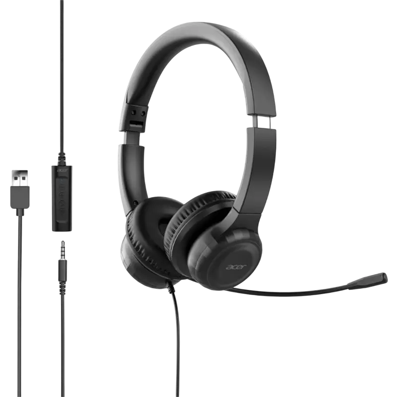 Наушники Acer AHW154 Чёрный