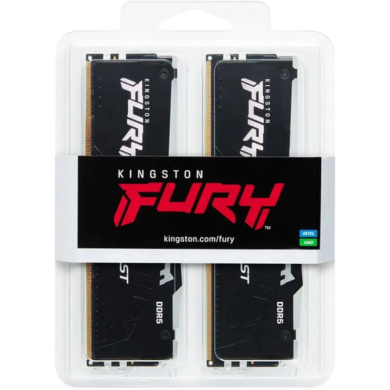 Оперативная память Kingston FURY Beast RGB FURY Beast RGB 32 ГБ Чёрный