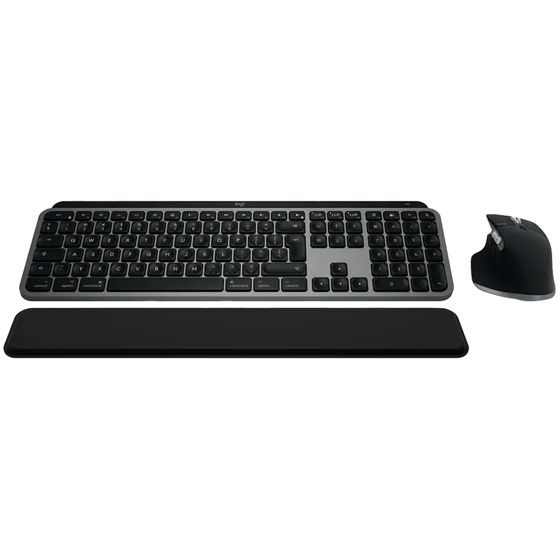 Клавиатура и мышь Logitech MX Keys S Combo Мембрана Серый