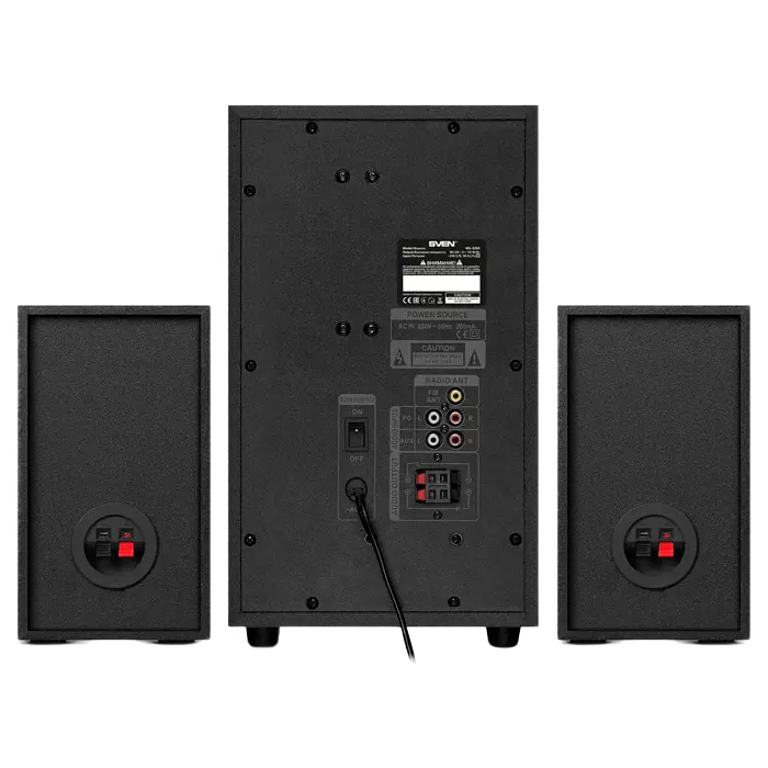 Компьютерные колонки SVEN MS-2250 Черный