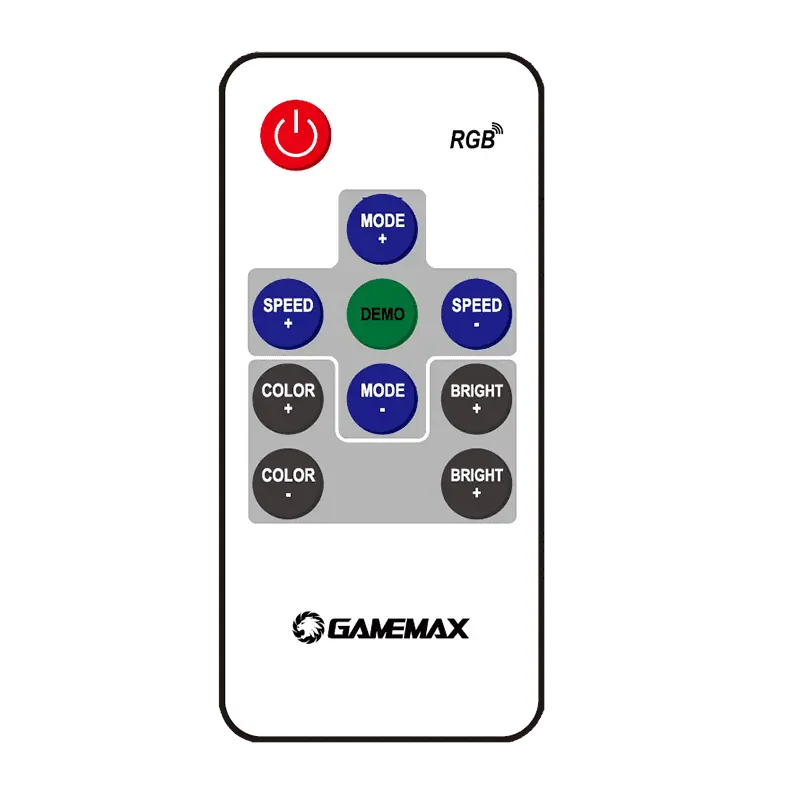 Hub ventilator Gamemax PWM+RAINBOW Controller V3.0