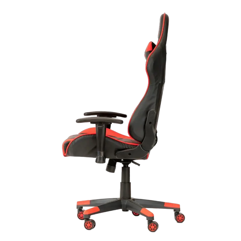 Игровое кресло Havit GC932 ПВХ Кожа Чёрный/Красный