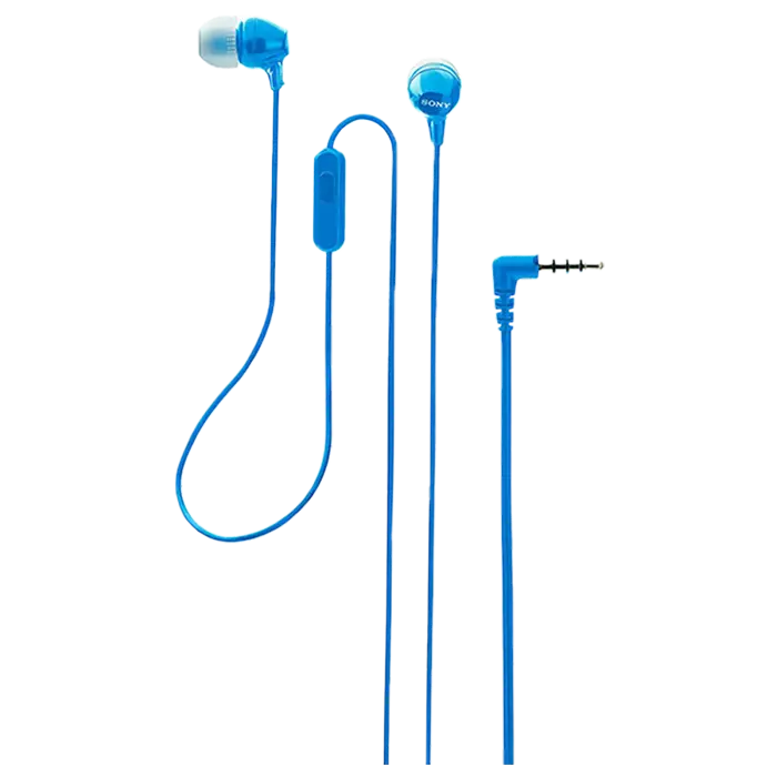 Наушники SONY MDR-EX15AP Синий