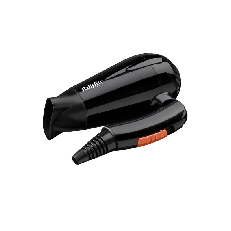 Uscător de păr compact BaByliss Travel Dry Negru