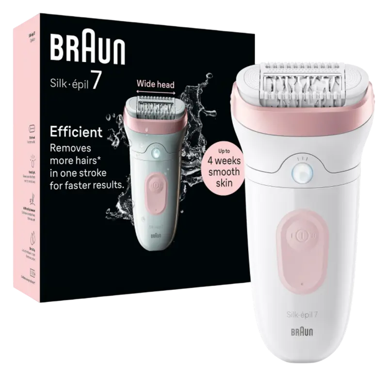 Эпилятор Braun SE7000 Белый | Розовый