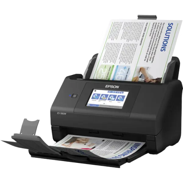 Дуплекс ADF Epson WorkForce ES-580W A4 Черный