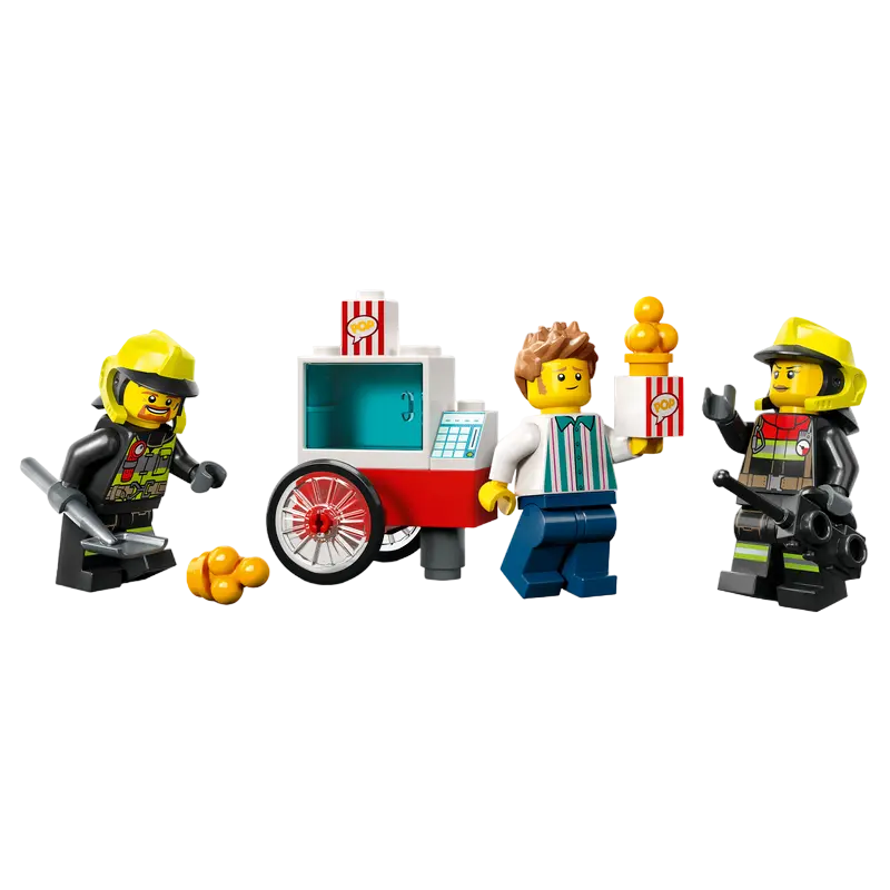 Конструктор LEGO Fire Station and Fire Truck Разноцветный