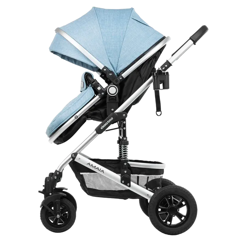 Коляска 3-в-1 Kikka Boo Amaia Синий