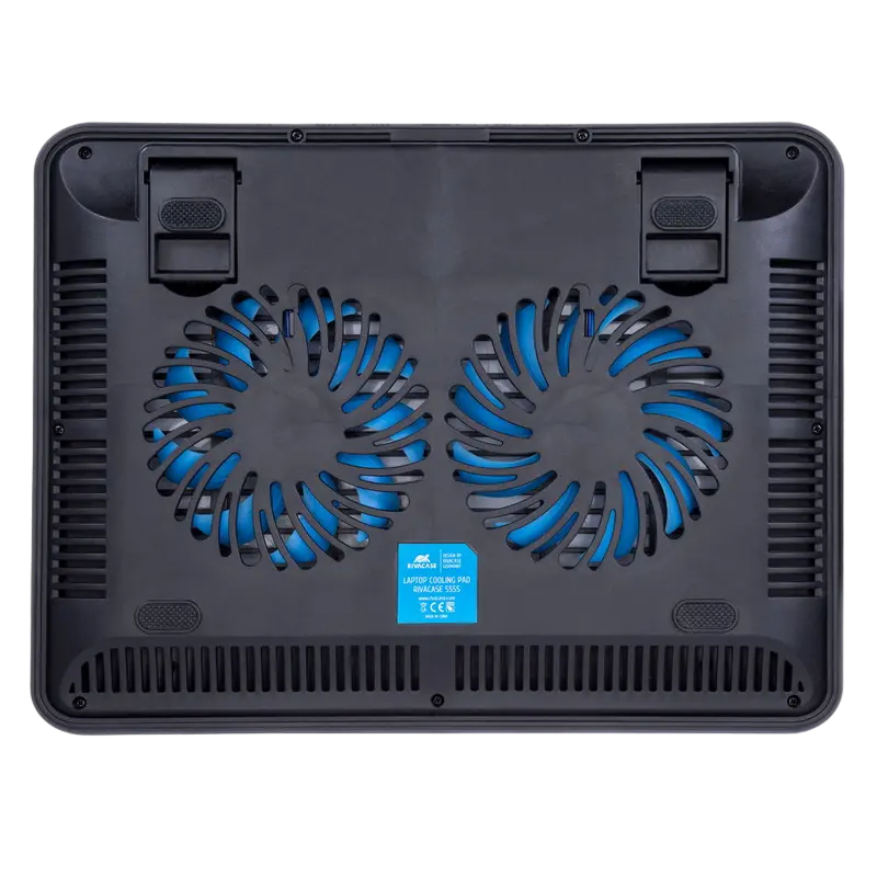 Охлаждающая подставка для ноутбука Rivacase 5555 15.6 Серебристый