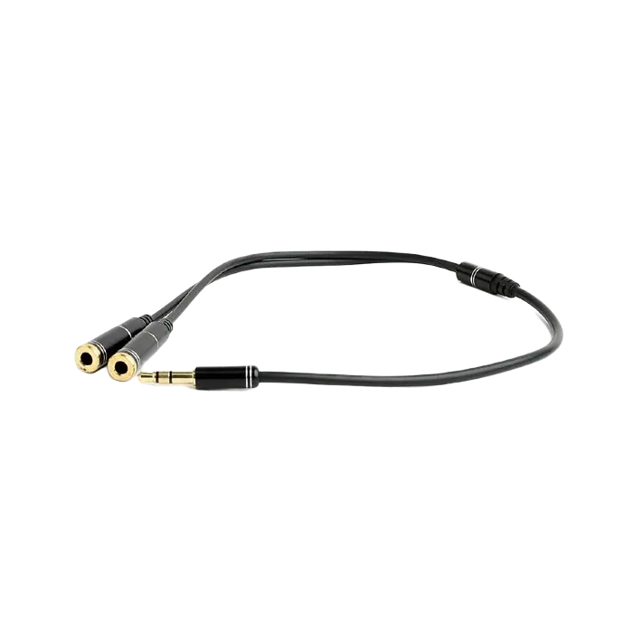 Аудиокабель Cablexpert CCA-415M-0.1M Черный