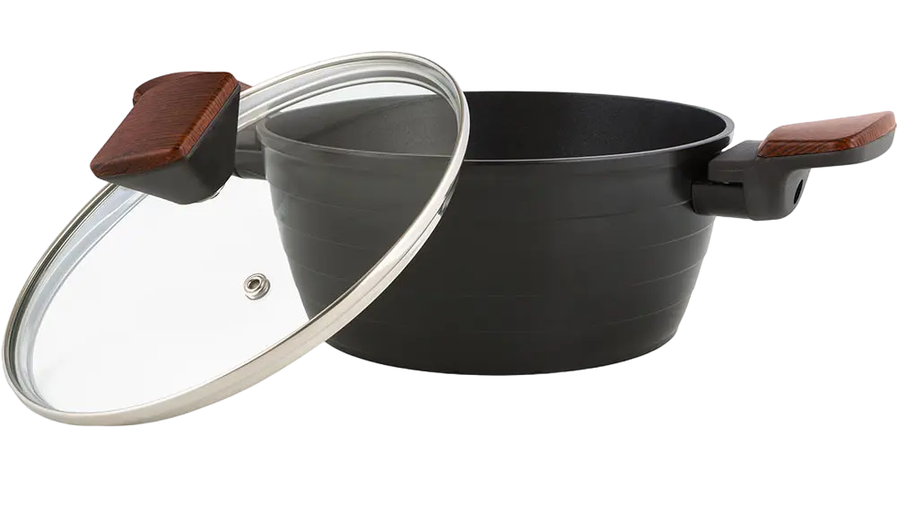 Кастрюля Polaris Albero-24C Monolit Чёрный