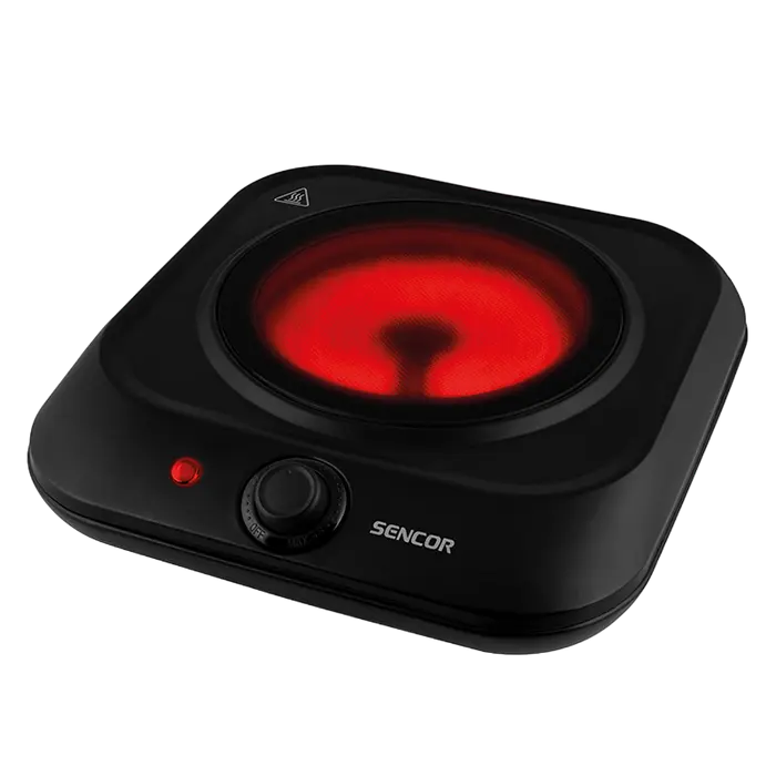 Электрическая настольная плита Sencor Включить программу чтения с экрана Черный