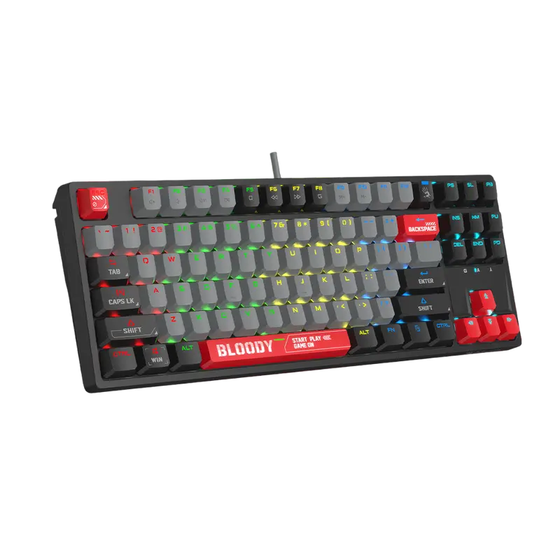 Клавиатура Bloody S87 Механический Черный