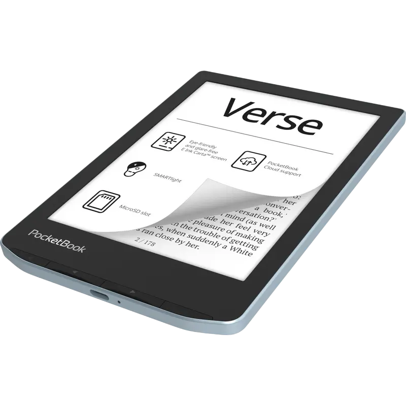 Электронная книга PocketBook Verse 629 Ярко-голубой