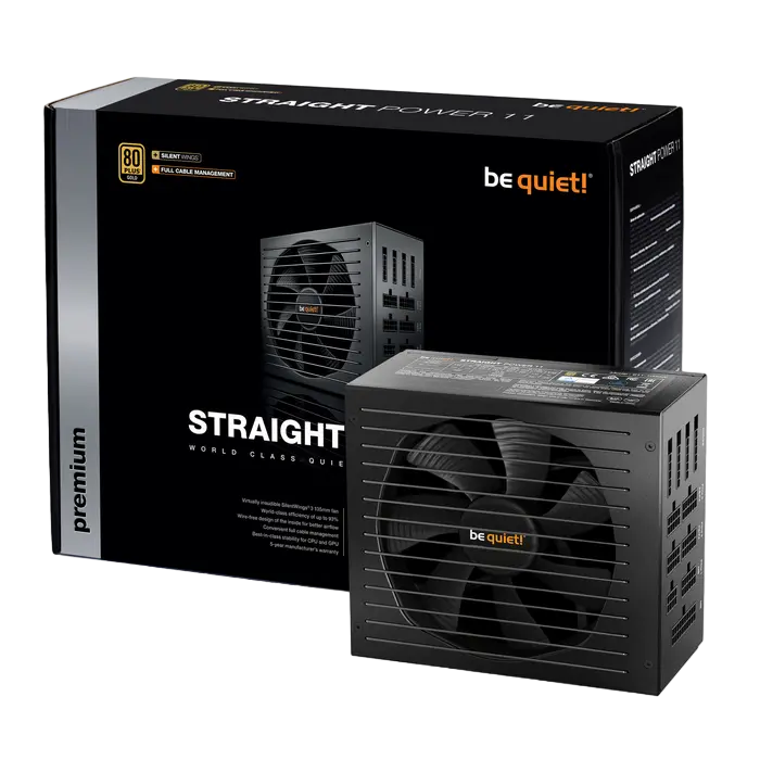 Tip Блок питания для компьютеров be quiet! STRAIGHT POWER 11 ATX Черный