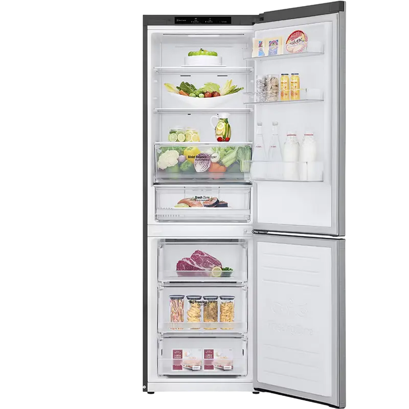 Frigider LG GBB61PZJMN Oțel inoxidabil