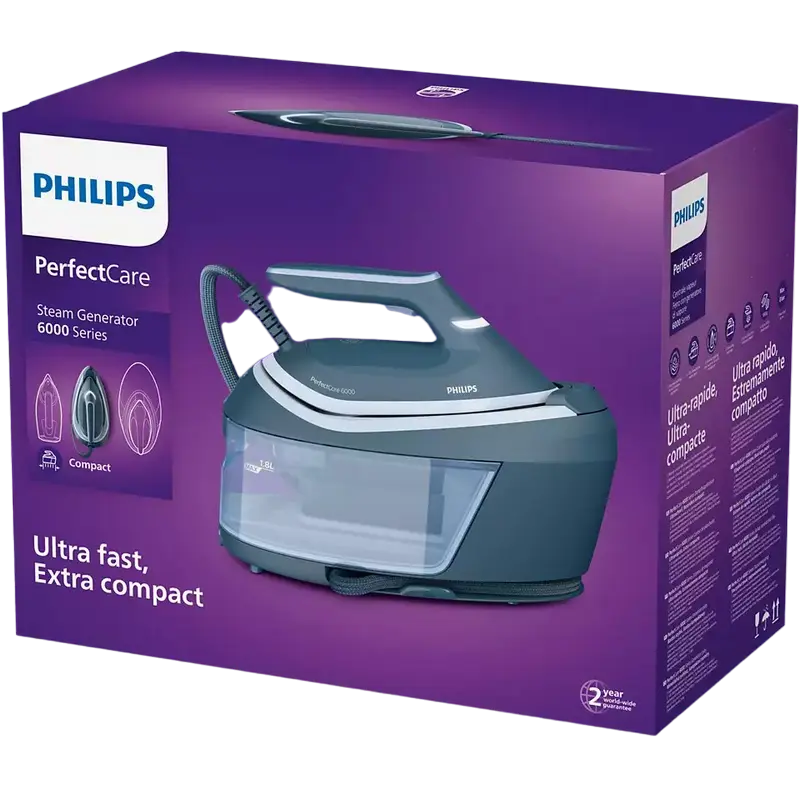 Утюг с парогенератором Philips PSG6042/20 Голубой