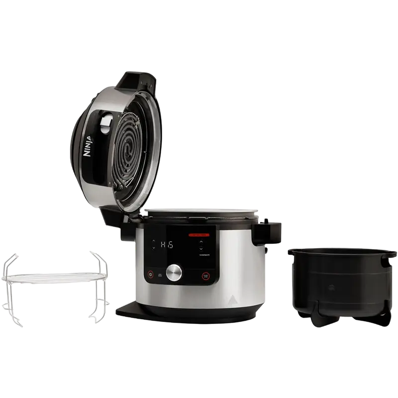 Мультиварка-скороварка Ninja OL650EU Нержавеющая Сталь | Черный