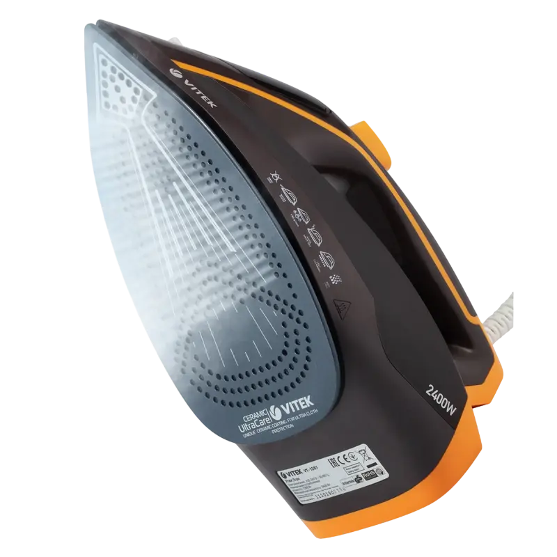 Утюг VITEK VT-1261 Черный | Желтый