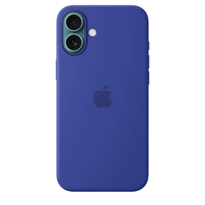 Чехол Apple iPhone 16 Plus Silicone Case MagSafe A3314 Silicone Case with MagSafe Ультрамарин