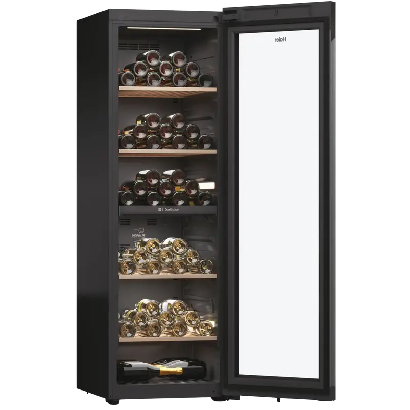 Винный шкаф HWS236GDEH1 Haier Черный