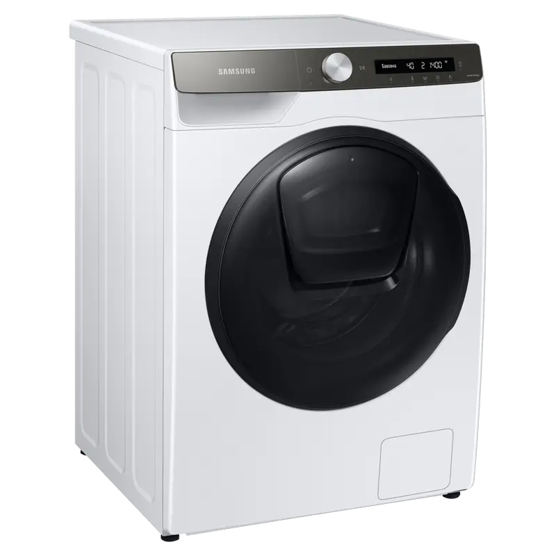 Mașină de spălat cu uscător Samsung WD80T554CBT/UA Alb