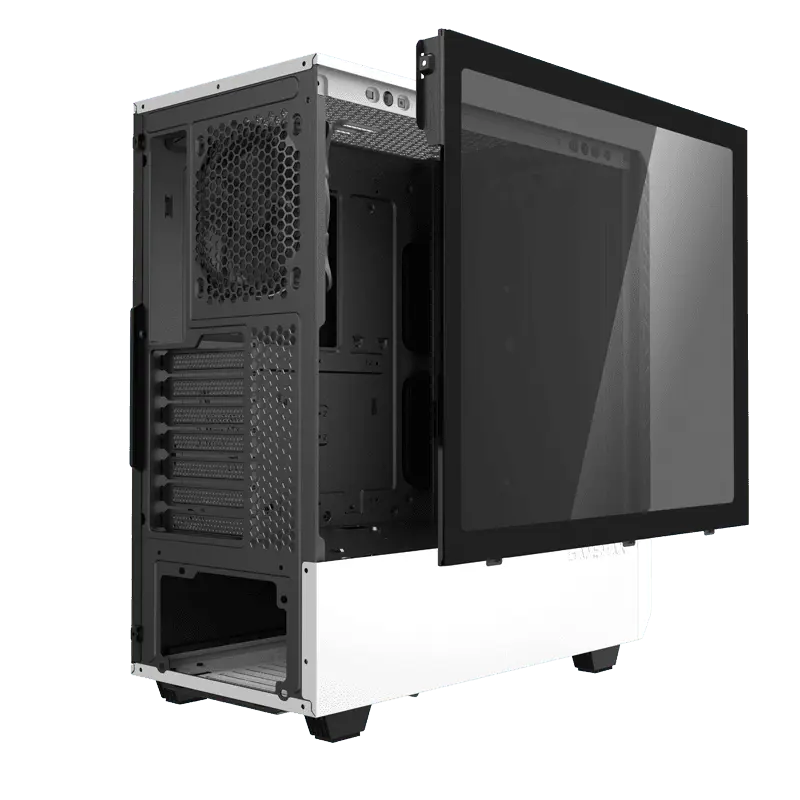 Компьютерный корпус Gamemax PANDA T802 WT Midi-Tower Белый