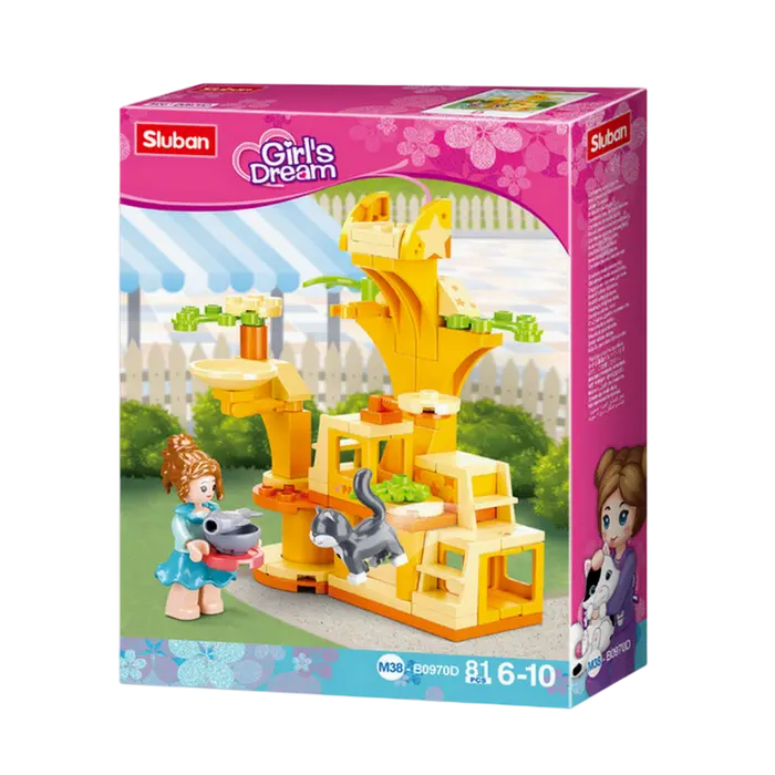 Конструктор Sluban Girls Dream - Pet Amusement Park Разноцветный