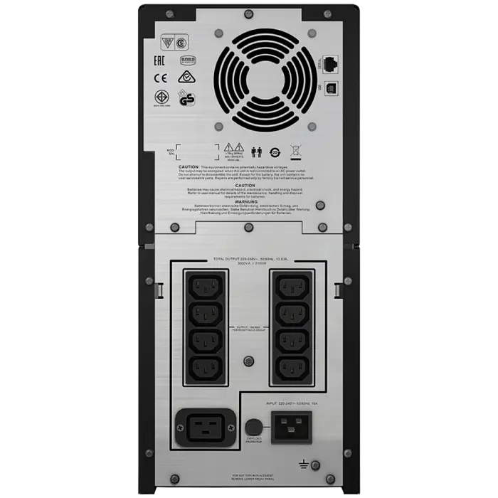 Источник бесперебойного питания APC SMC3000I Черный