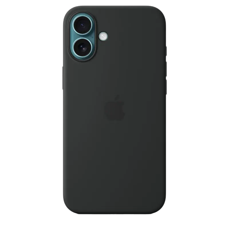 Чехол Apple iPhone 16 Plus Silicone Case MagSafe A3314 Silicone Case with MagSafe Чёрный