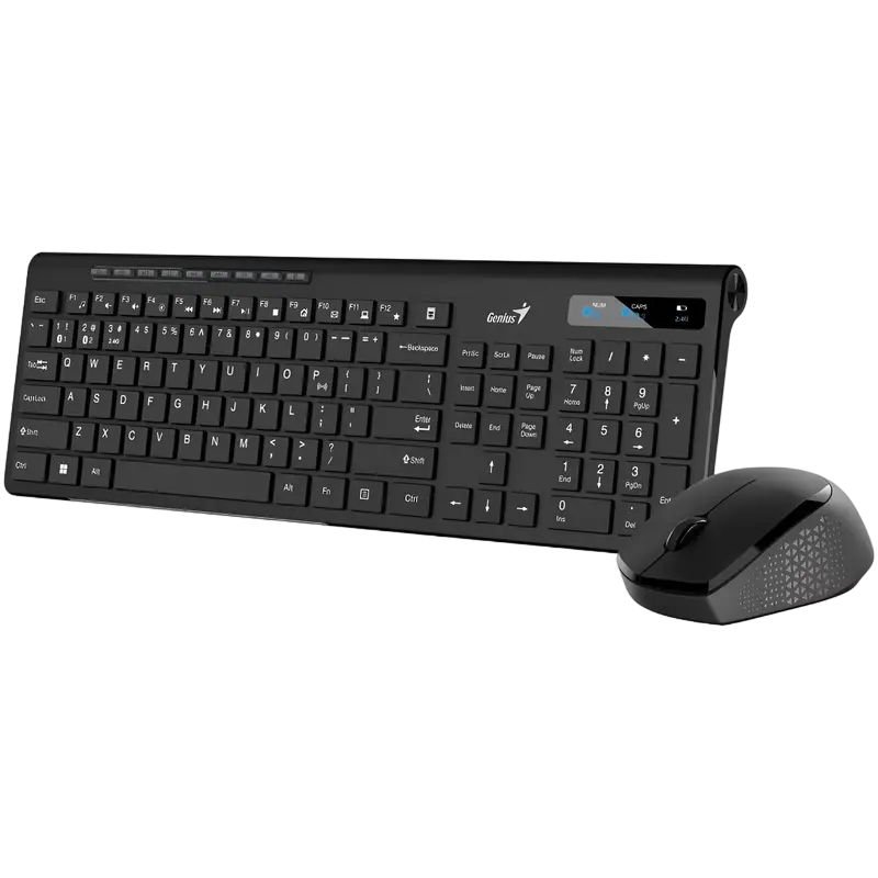 Клавиатура и мышь Genius SlimStar 8230 Мембрана Черный